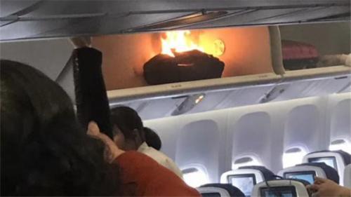 南航旅客携带充电宝引发明火 锂电池着火怎么灭火
