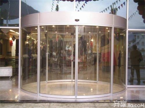 弧形玻璃门安装弧形玻璃价格