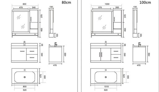 浴室柜安装尺寸多大合适帮你找出适合你的尺寸