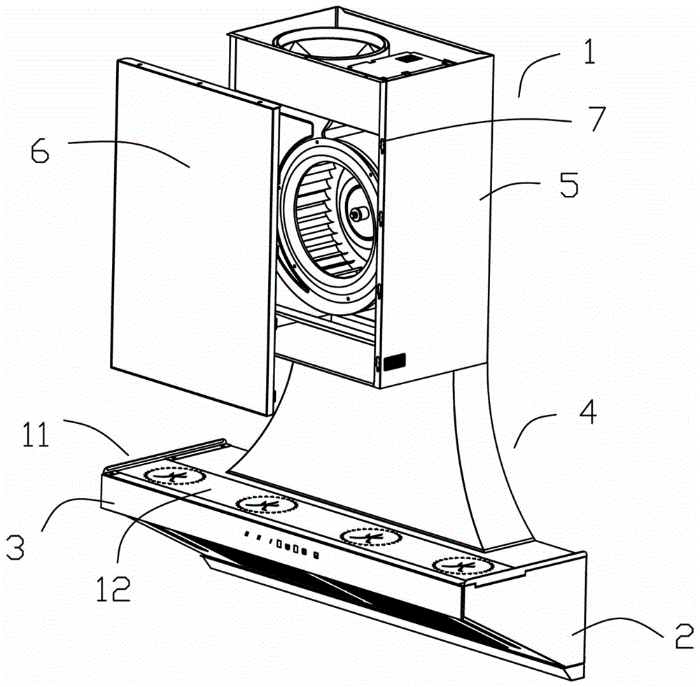 抽油烟机的整体结构介绍
