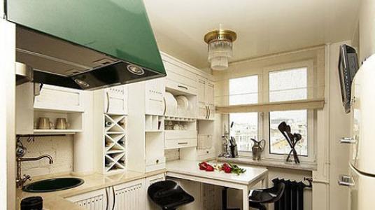 厨房也能变餐厅 节省空间的餐厨装修