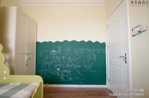 墙面新宠黑板漆_儿童房墙面如何设计