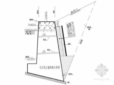 重力式擋土牆簡介重力式擋土牆構造介紹