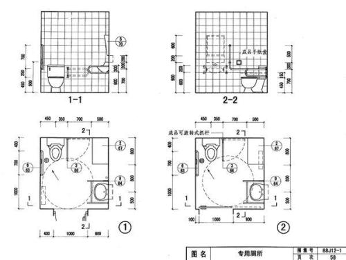 衛生間設計尺寸規範知多少