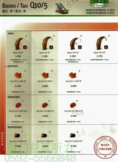 助聽器品牌推薦助聽器價格