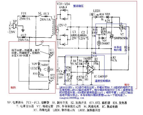 飲水機制冷原理與制熱原理