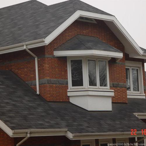 别墅坡屋顶沥青瓦施工方法如何别墅瓦片房顶图片