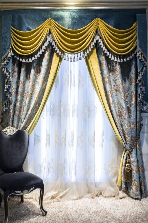 图片赏析的问题,猫咪重点说明欧式窗帘图片展示 欧式窗帘效果图的基本