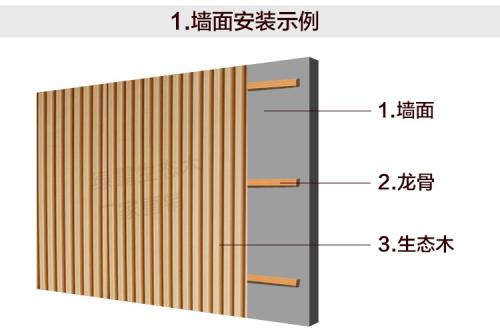 生态木吊顶的安装方法