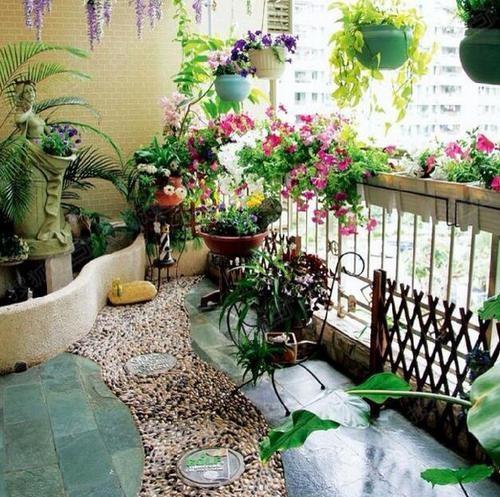 8款开放式阳台巧布置打造你的专属小花园
