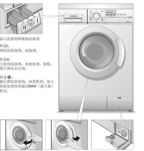 siemens洗衣机图标说明图片
