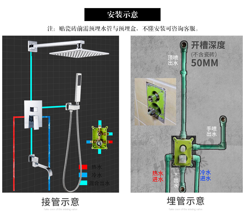 混水閥怎麼裝置 混水閥裝置方法介紹