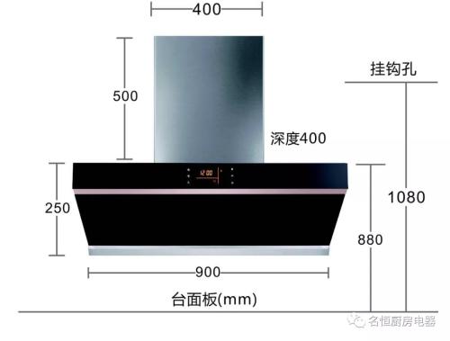 直吸油煙機安裝高度是多少