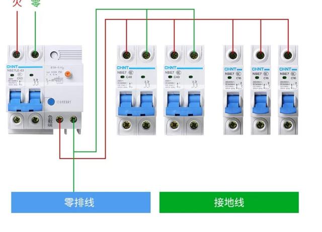 三相断路器接两相的图图片