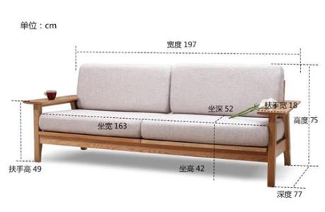 沙发尺寸是多少详解沙发尺寸