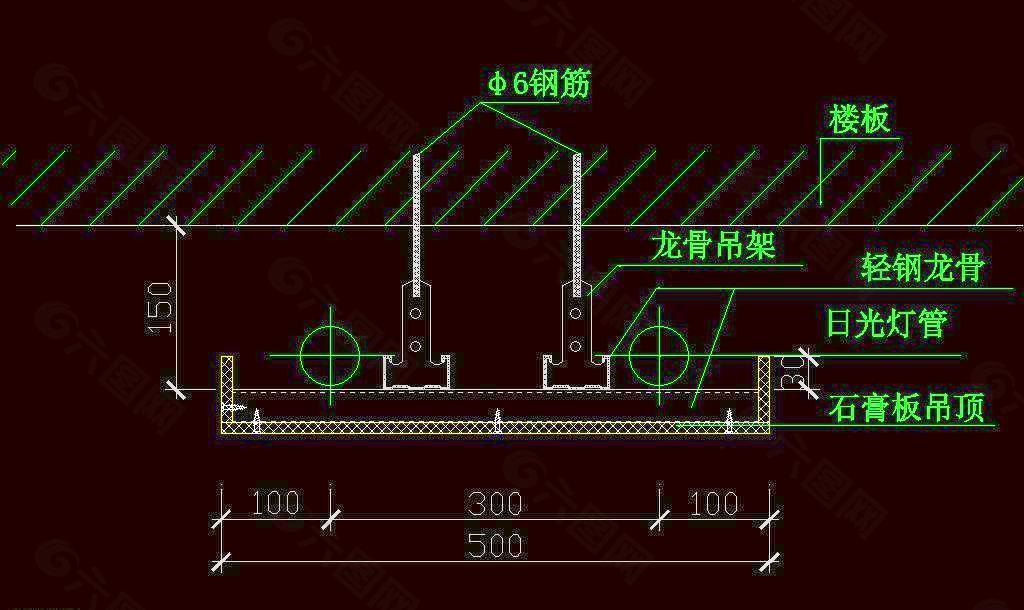 吊顶龙骨间距多少吊顶龙骨间距介绍