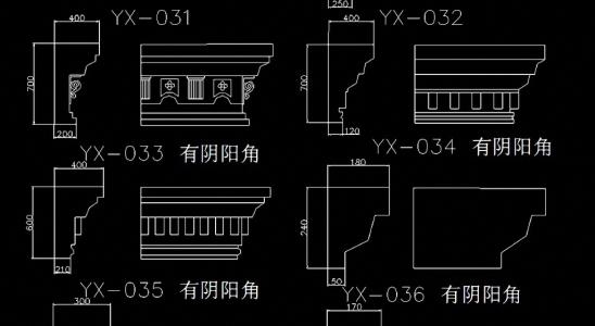 石膏陰角線尺寸有哪些,粘貼方法是什麼角線的寬度從6公分到50公分的都